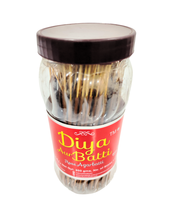 Diya Aur Batti Rose Incense sticks 2 in 1 - Image 4